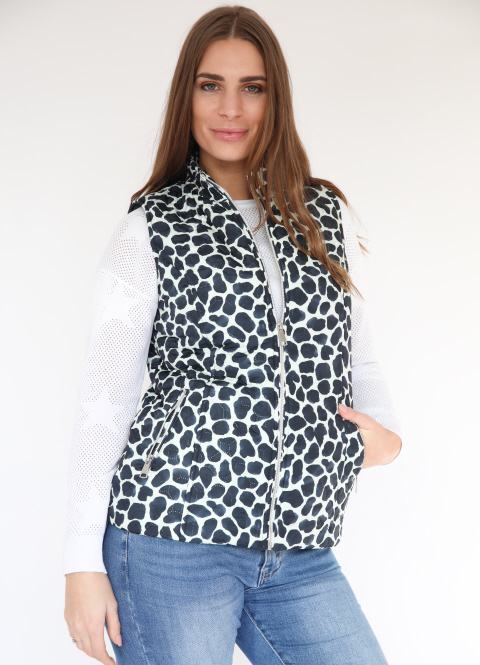 Mudflower Patterned Gilet